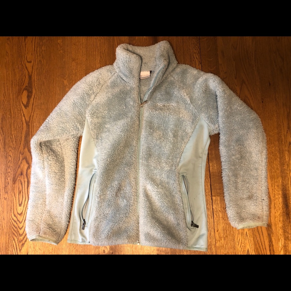 Fluffy Columbia winter jacket